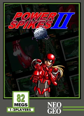 Power Spikes II box cover front